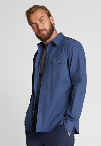 North Sails Regular fit Button Up Shirt in Blue