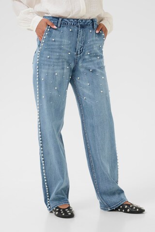 Cream Regular Jeans in Blauw: voorkant