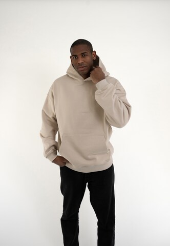 Johnny Urban Hoodie 'Cody Oversized' in Beige: predná strana