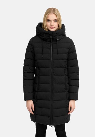 Manteau fonctionnel 'Nanoraa 16' MARIKOO en noir : devant