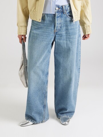 Monki Baggy Джинсы в Синий: спереди