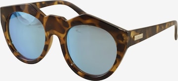 LE SPECS Sonnenbrille One Size in Braun: Vorderseite