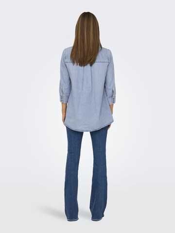 ONLY Bluza | modra barva