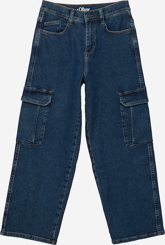 s.Oliver Wide Leg Jeans i blå: forside