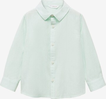 MANGO KIDS Regular fit Overhemd 'BLASB' in Groen: voorkant