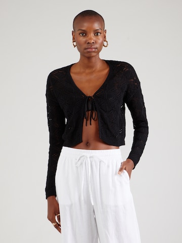 ONLY Knit Cardigan 'DANA' in Black: front