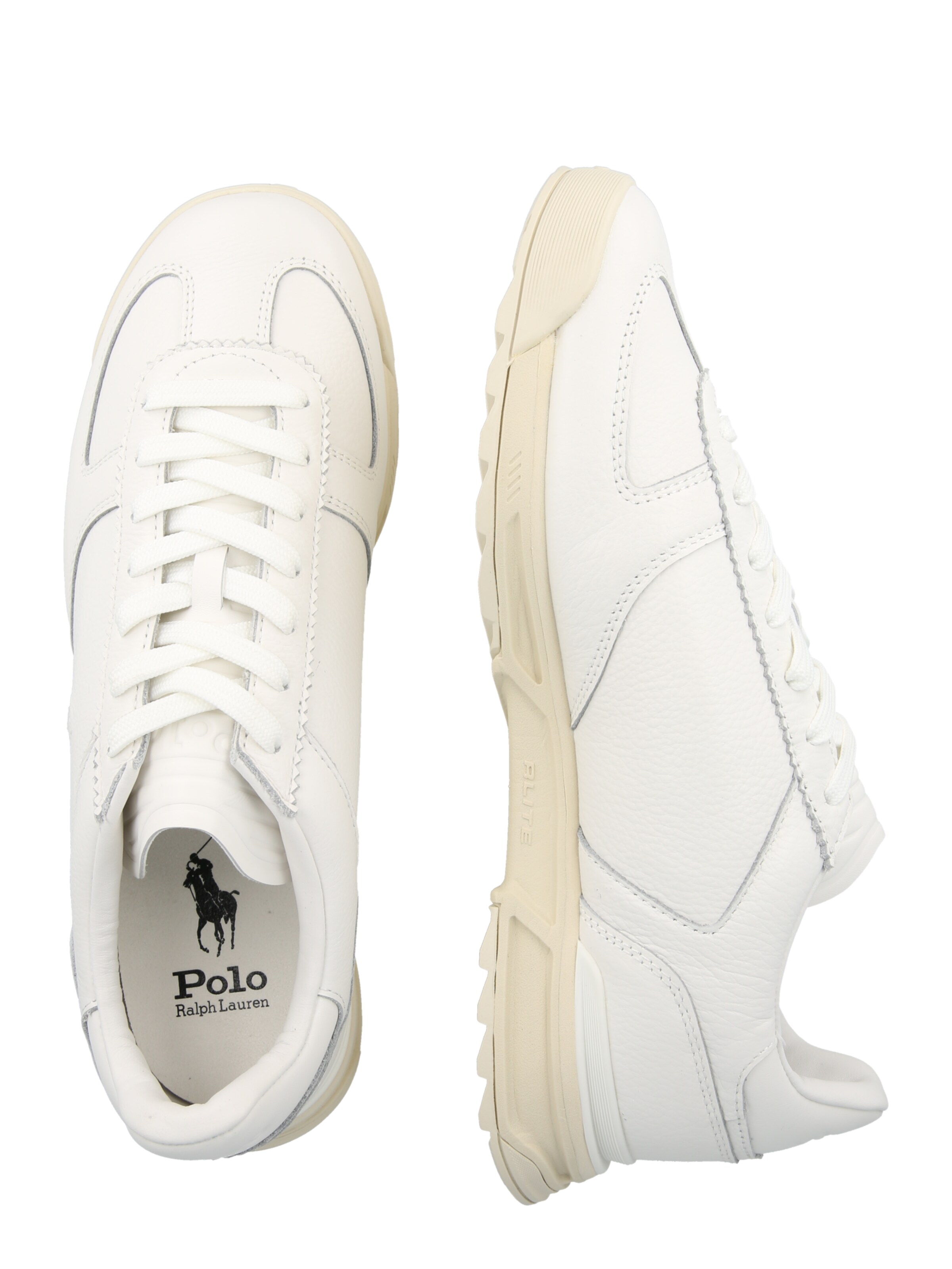 Polo Ralph Lauren Rövid szárú sportcipők 'Varick' - fehér