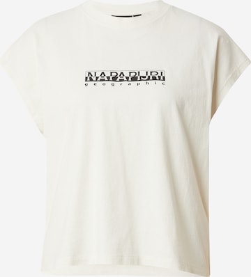 T-shirt NAPAPIJRI en blanc : devant