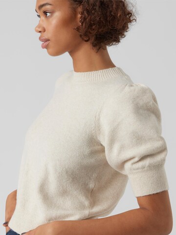 VERO MODA Sweater 'VMDoffy' in Beige