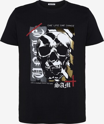 UNCLE SAM Shirt in Black: front