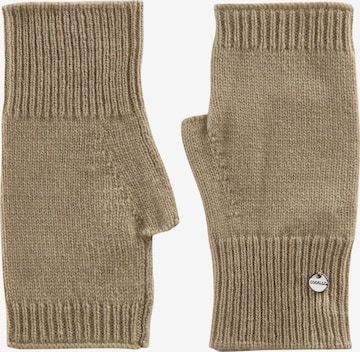 CODELLO Hand Warmers in Beige: front