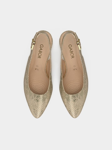 Escarpins à bride arrière GABOR en beige