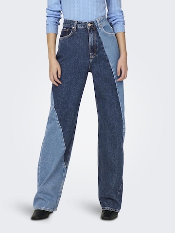 ONLY Regular Jeans in Blauw: voorkant