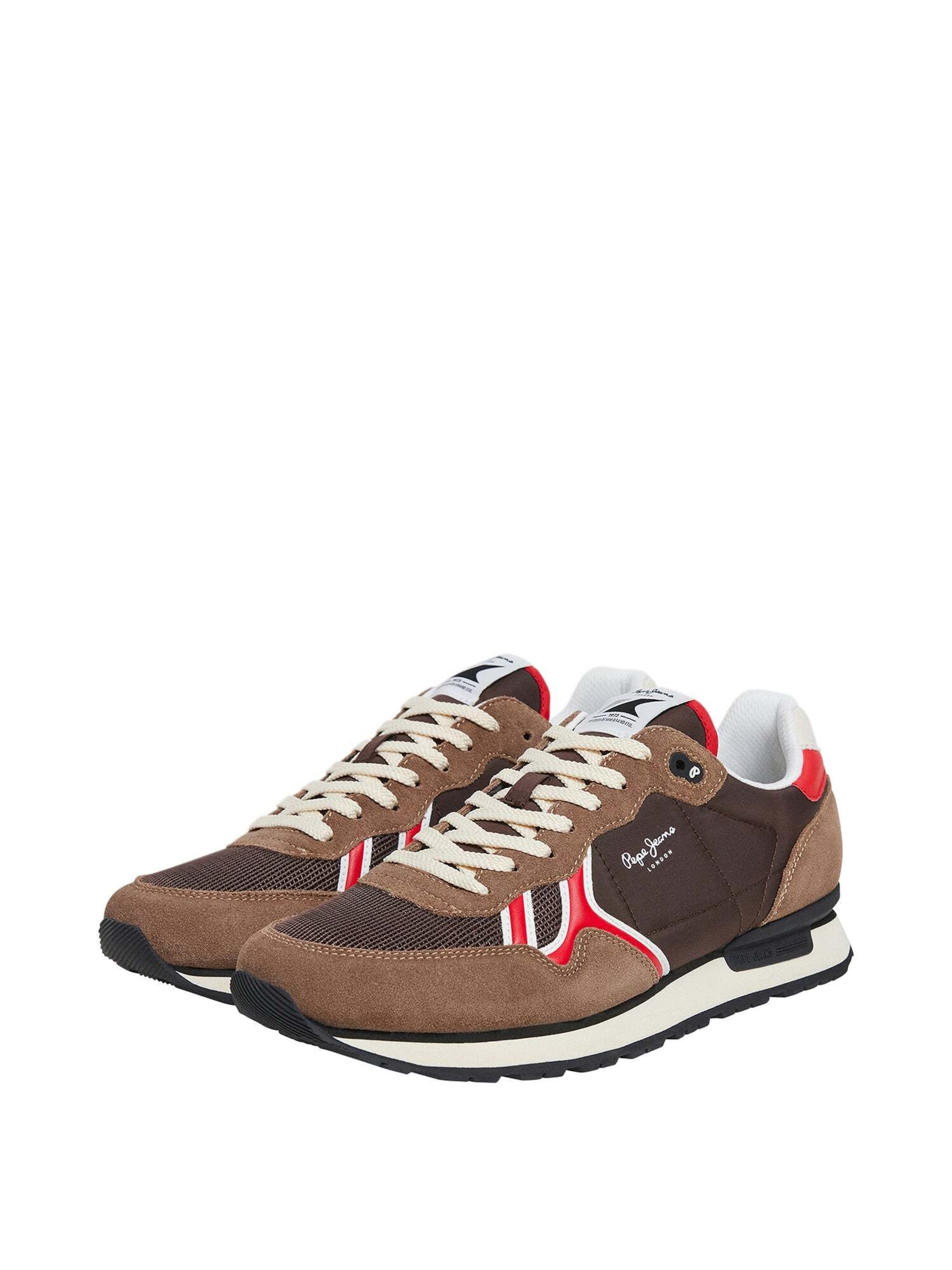 Baskets basses 'Brit' Pepe Jeans en marron