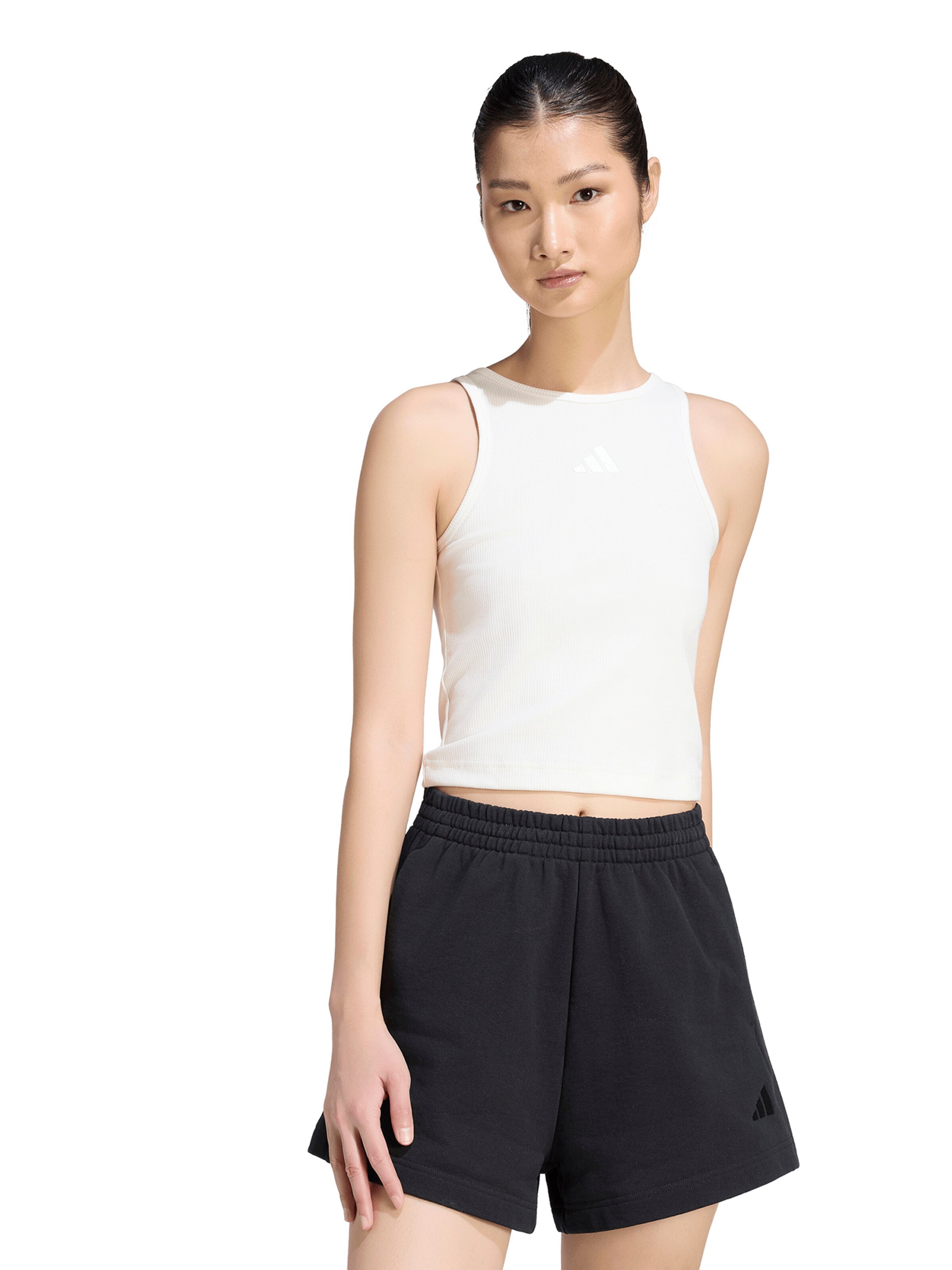 ADIDAS SPORTSWEAR Sports top in White: front