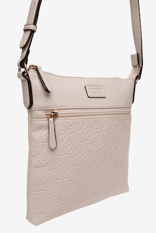 Soccx Crossbody Bag in Beige