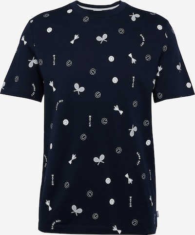 s.Oliver T-Shirt in navy / weiß, Produktansicht