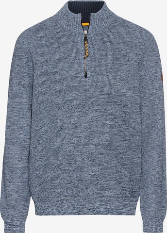 CAMEL ACTIVE Sweater in Blue: front