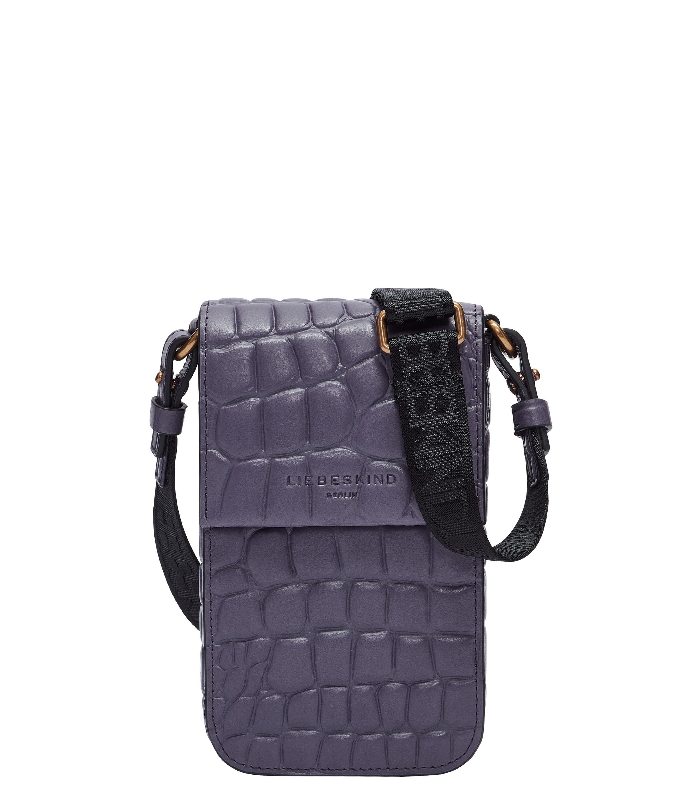 Liebeskind Berlin Wallet in Purple: front