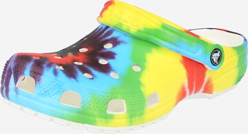 Crocs Clogs 'Classic Tie Dye ' in Mixed colors: front