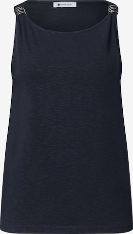 STREET ONE Top in Blau: Vorderseite
