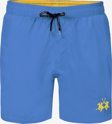 La Martina - Calções de banho ' MCM001 ' em azul: frente