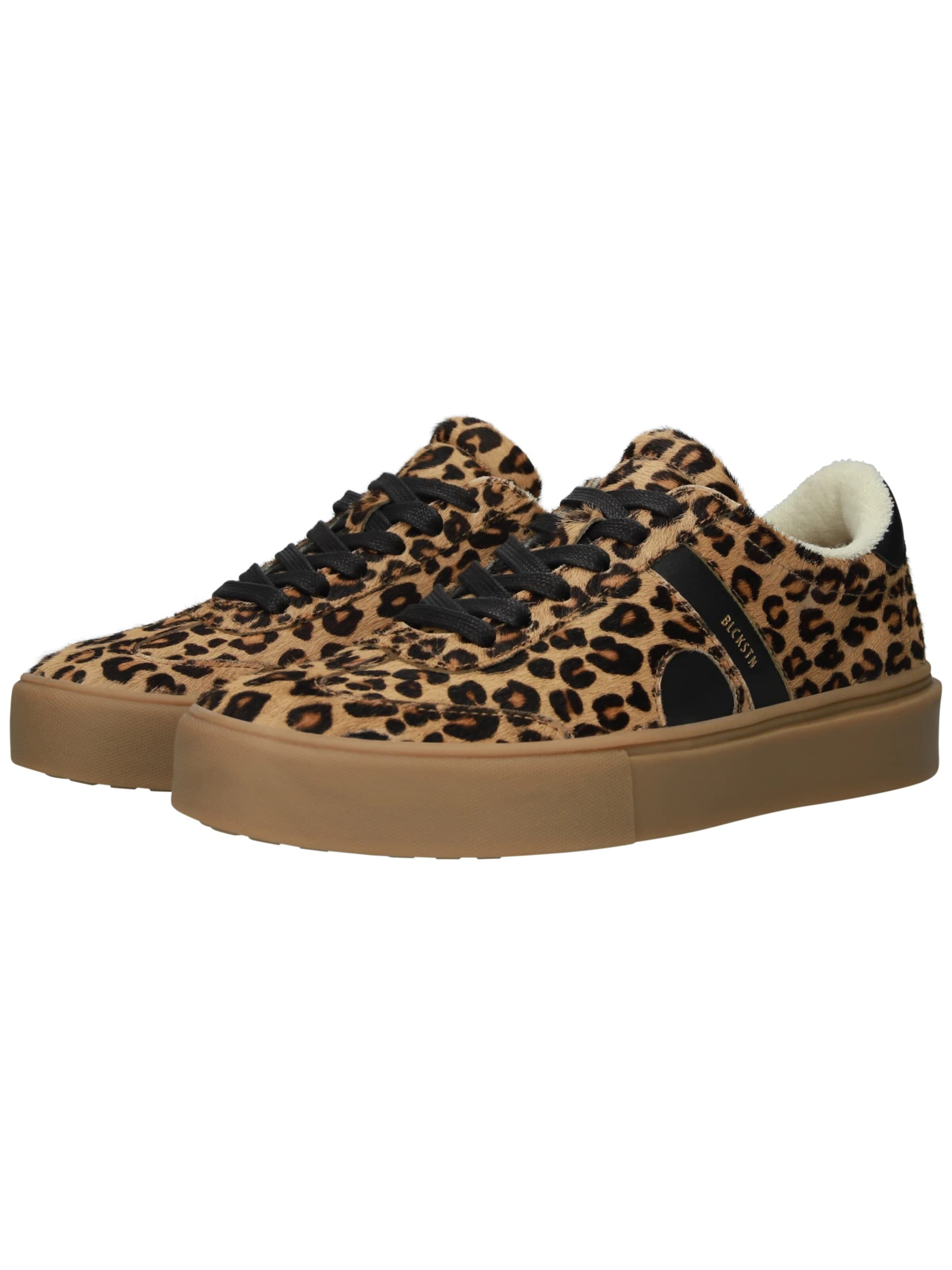 BLACKSTONE Låg sneaker 'Quartz Auden EL298' i brun