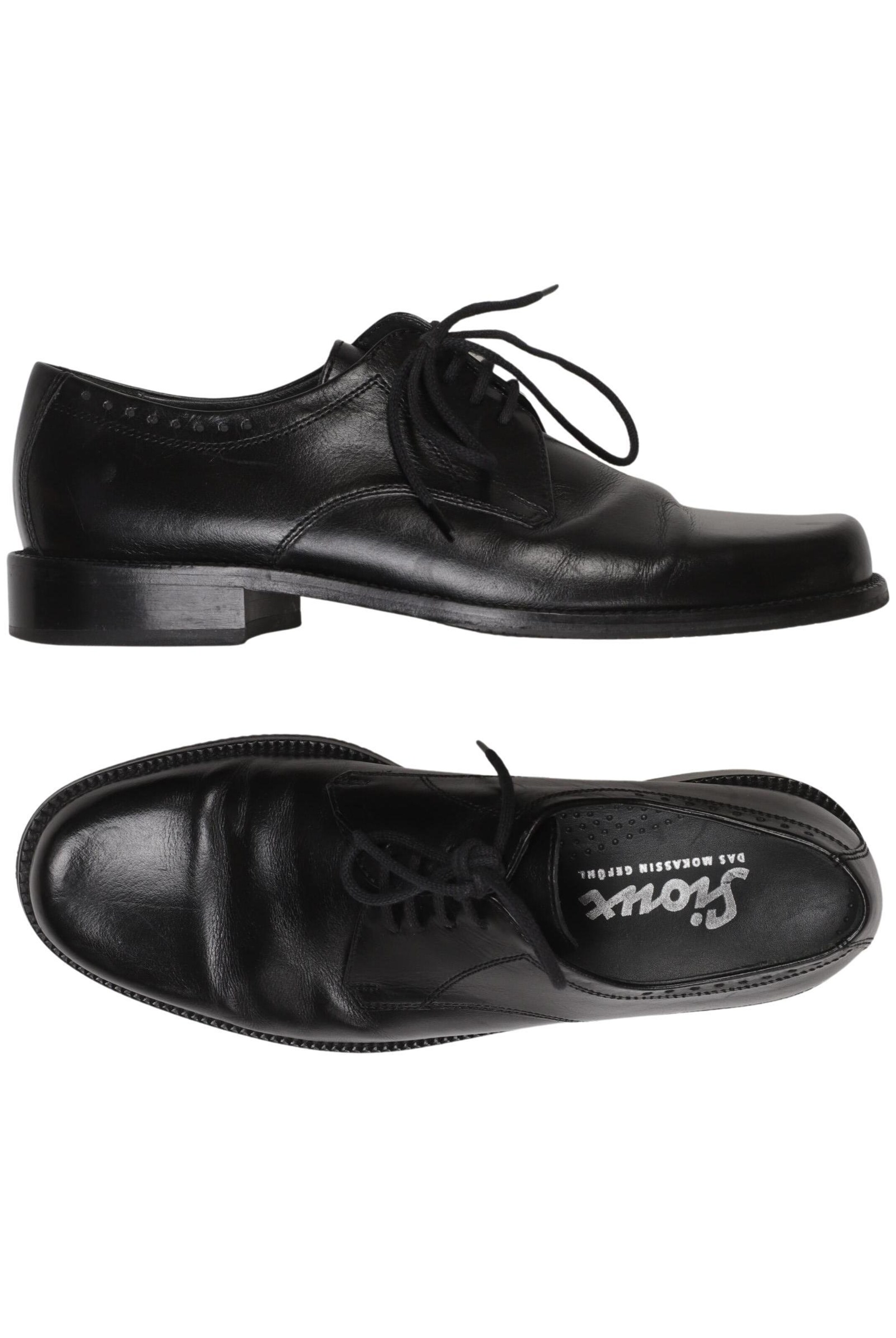 SIOUX Flats & Loafers in 39 in Black: front