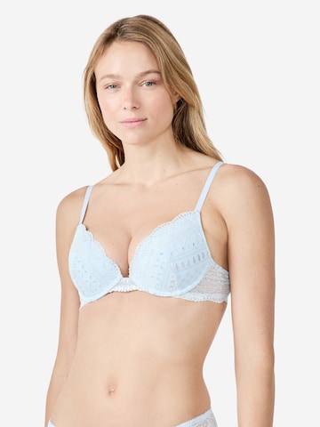 Push-up Reggiseno 'Idole' di ETAM in blu: frontale