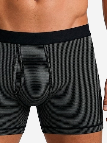 ESGE Boxer shorts 'Feinripp Ringel' in Black