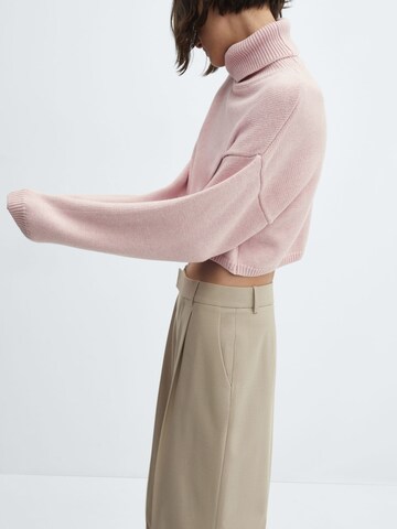 MANGO Pullover 'Ricotta' in Pink