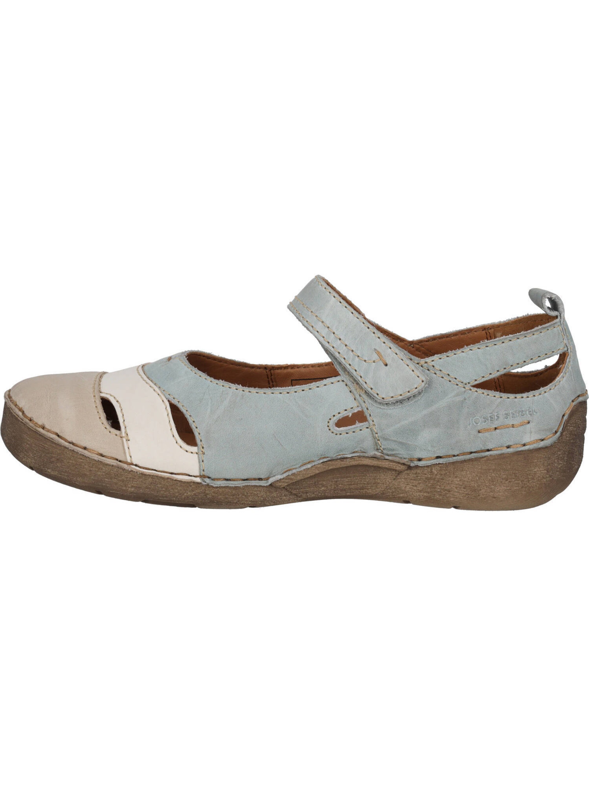 Ballerines à lanières 'FERGEY' JOSEF SEIBEL en bleu : devant