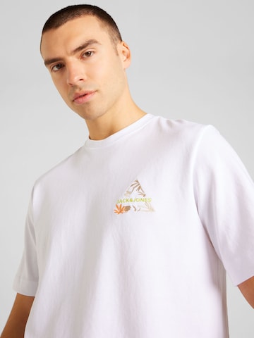 JACK & JONES Bluser & t-shirts 'STAGGER' i hvid