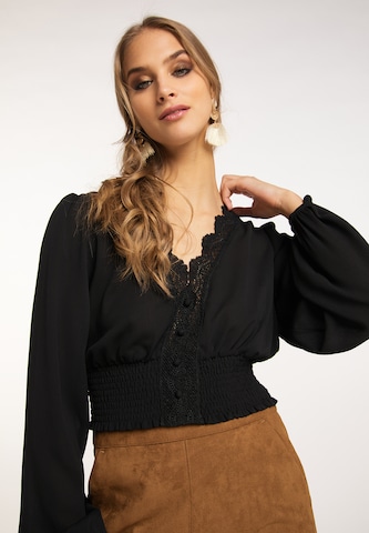 IZIA Blouse in Zwart