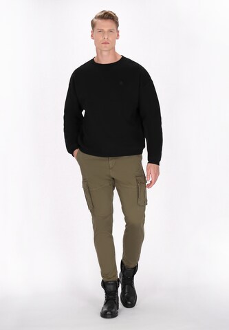 Sweat-shirt DreiMaster Vintage en noir