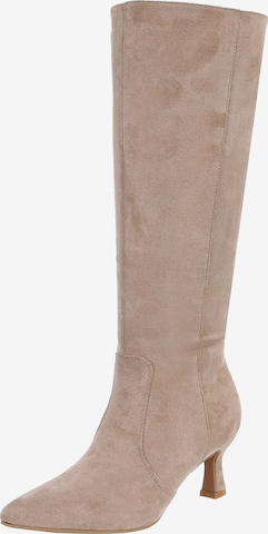 Ital-Design Stiefel in Braun: Vorderseite