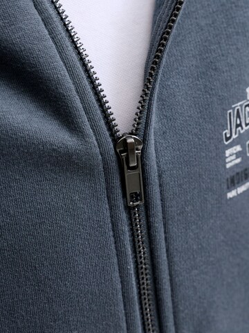 Giacca di felpa di Jack & Jones Junior in grigio
