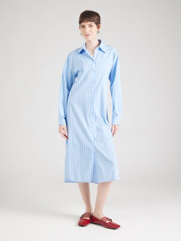 Abito camicia di Sisley in blu: frontale