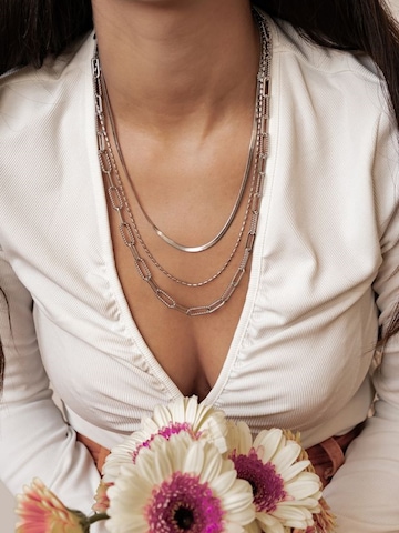 Hey Happiness - Cadena 'Timeless Triple' en plata