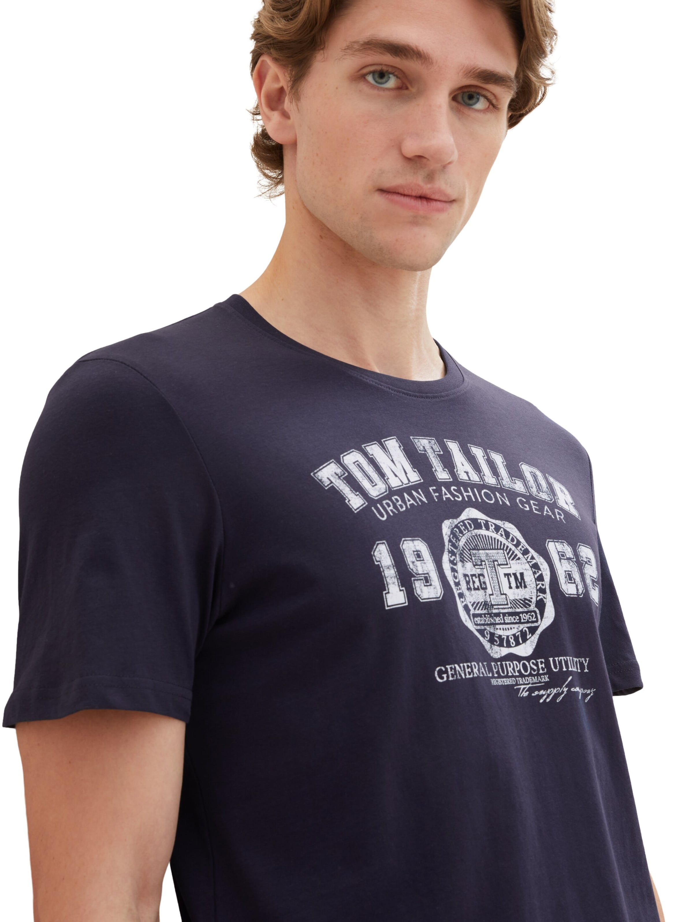 TOM TAILOR Shirt in Blue