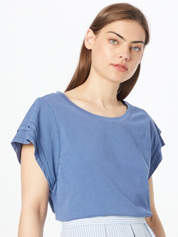 T-shirt ESPRIT en bleu : devant