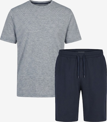 Pyjama court 'Fashionable' Phil & Co. Berlin en bleu : devant