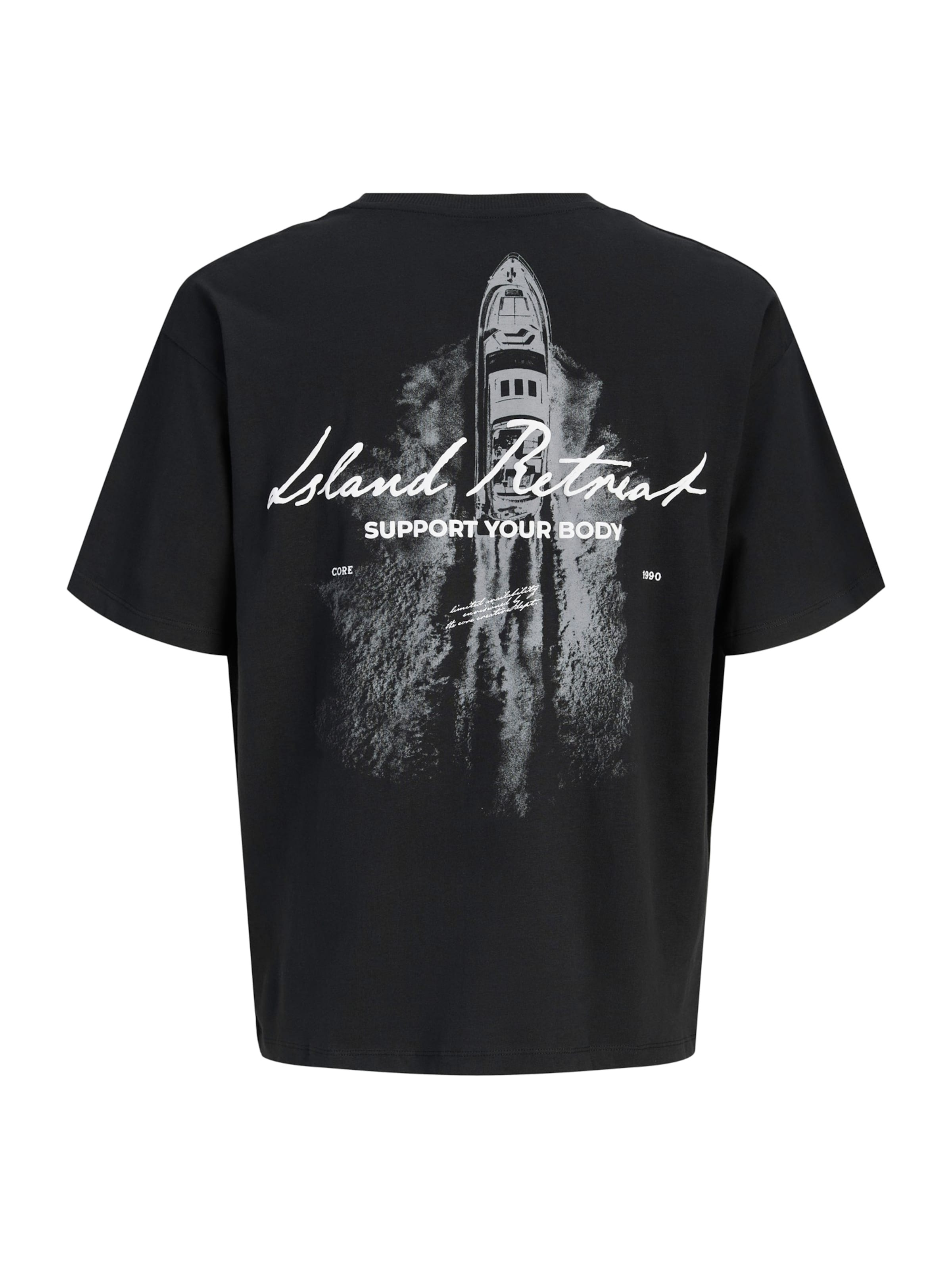 T-Shirt 'JCOEterna' JACK & JONES en noir