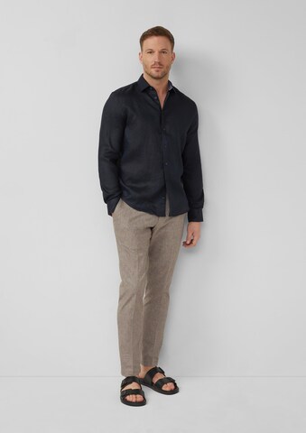 s.Oliver Regular fit Overhemd in Blauw