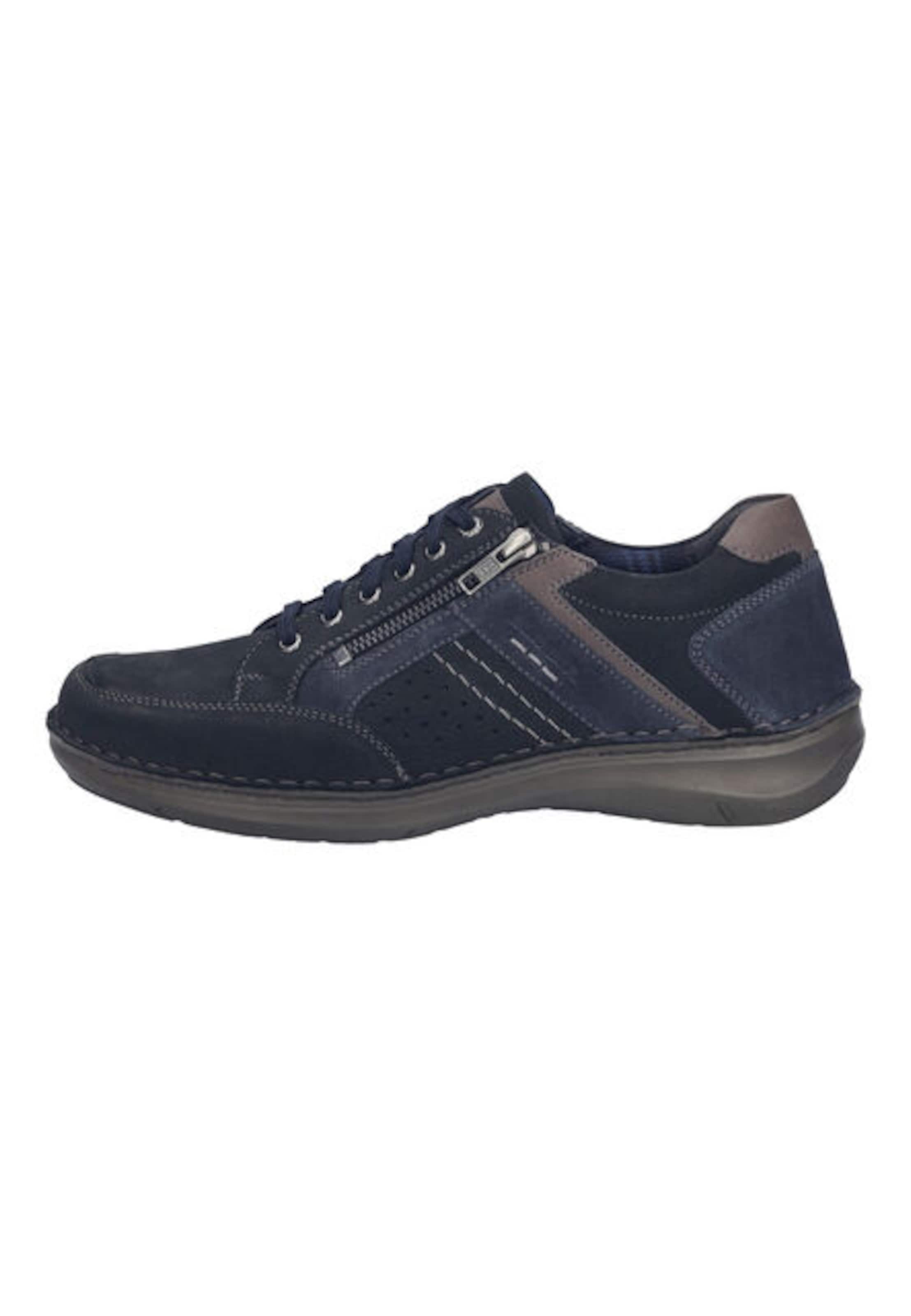 JOSEF SEIBEL Schnürschuh 'NEW ANVERS 87' in Blau: Vorderseite