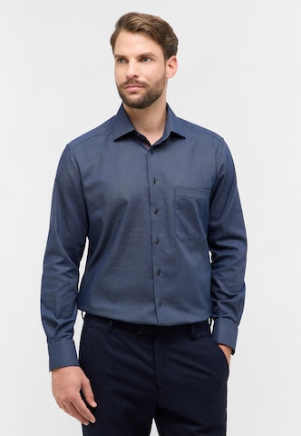 ETERNA Comfort fit Zakelijk overhemd in Blauw: voorkant