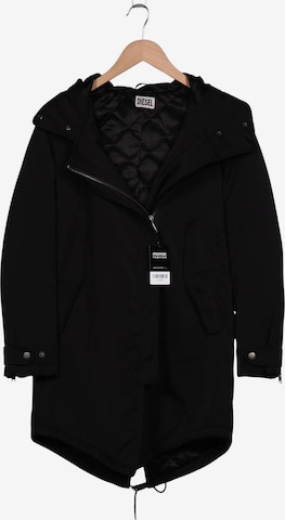 DIESEL Mantel XS in Schwarz: Vorderseite