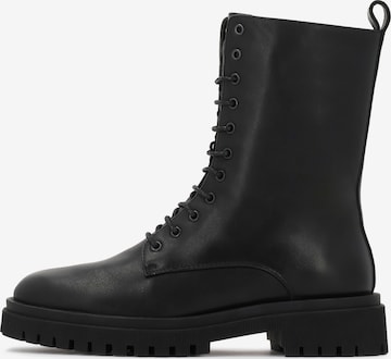 Kazar Nauhasaappaat värissä musta: etupuoli