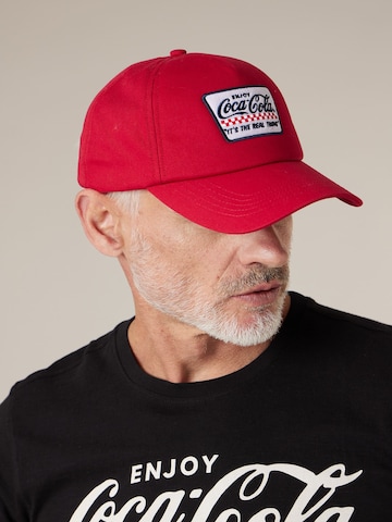 Casquette ' DELICIOUS ' Deeluxe en rouge
