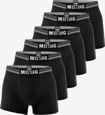 MUSTANG Boxer shorts in Black: front